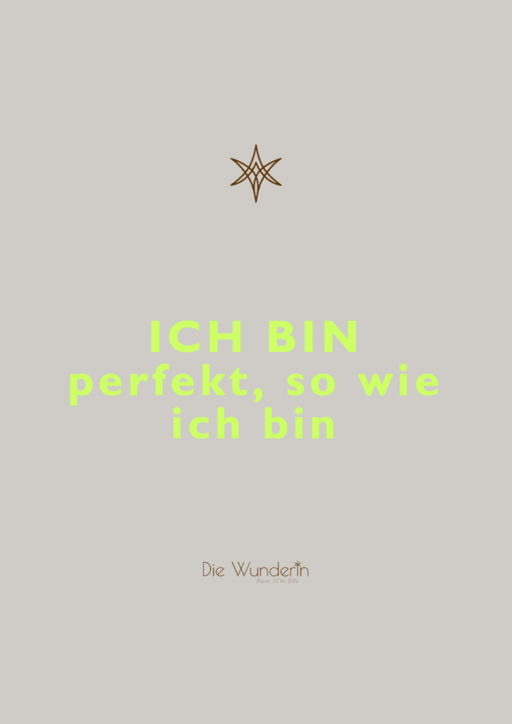 Audio Affirmation - Ich bin perfekt so wie ich bin