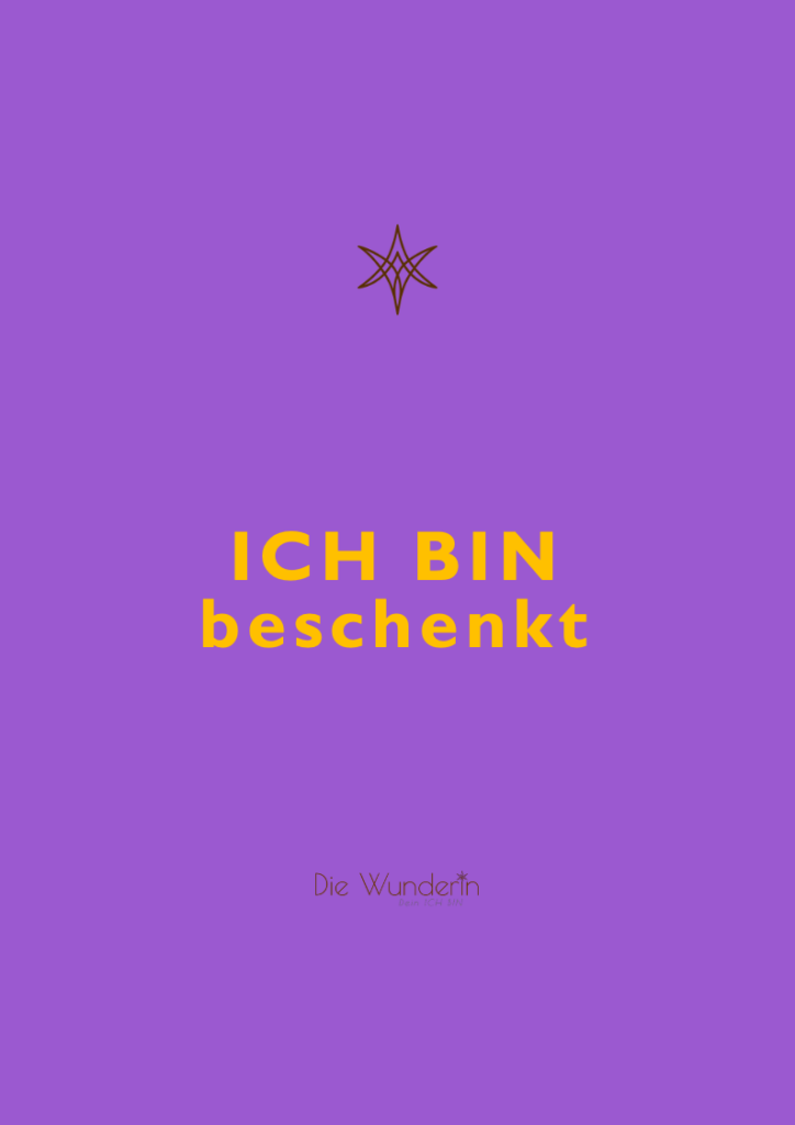 Audio Affirmation - Ich bin beschenkt