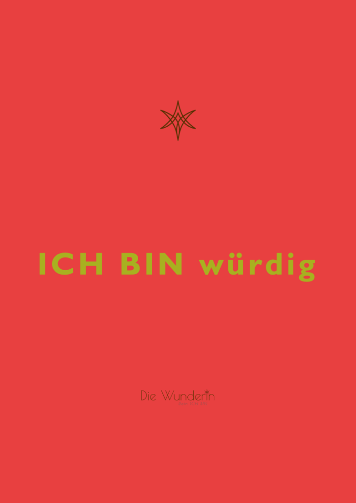 Audio Affirmation - Ich bin würdig