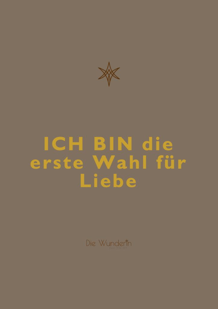 Audio Affirmation - Ich bin die erste Wahl für Liebe