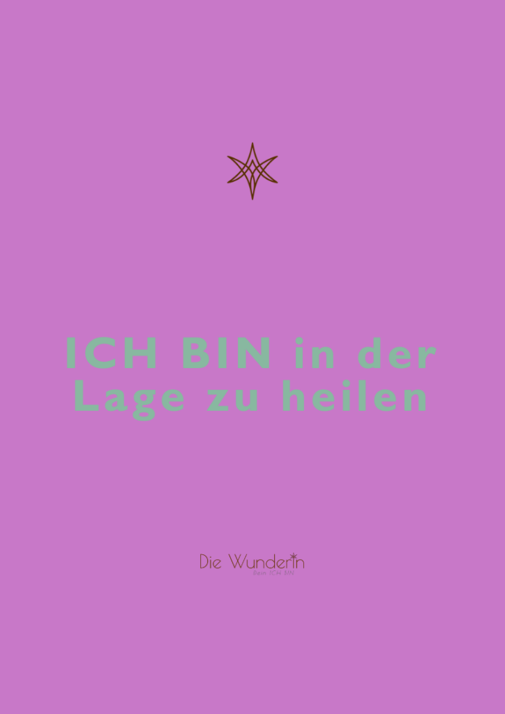 Audio Affirmation - Ich bin in der Lage zu heilen