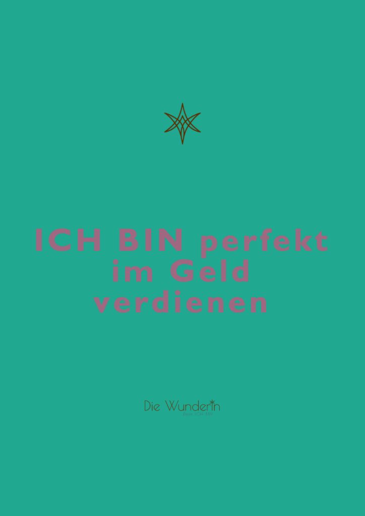 Audio Affirmation - Ich bin perfekt im Geld verdienen