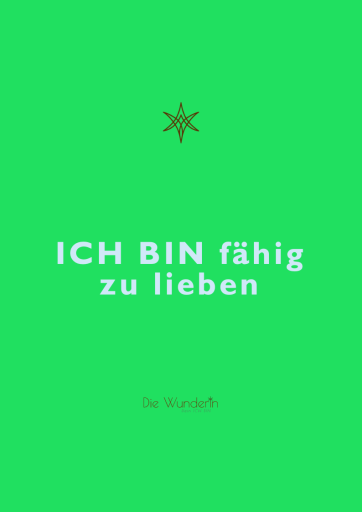 Audio Affirmation - Ich bin fähig zu lieben