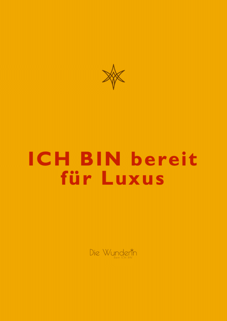 Audio Affirmation - Ich bin bereit für Luxus