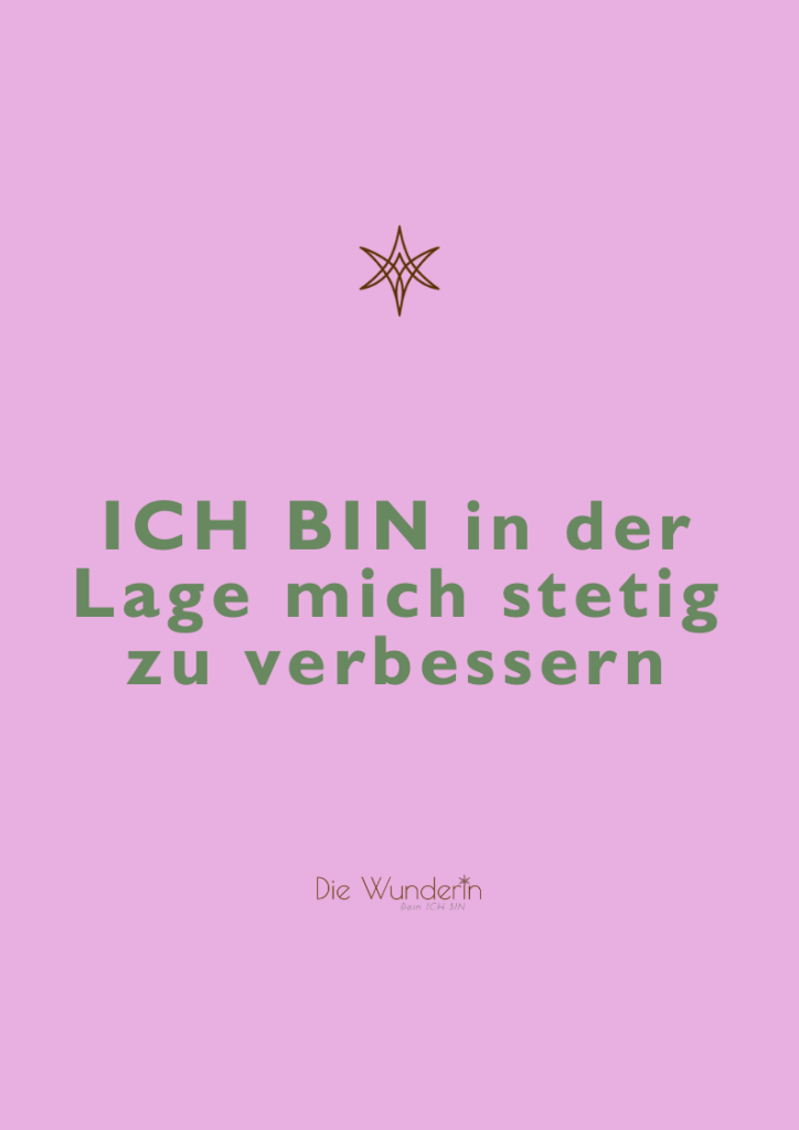 Audio Affirmation - Ich bin in der Lage mich stetig zu verbessern