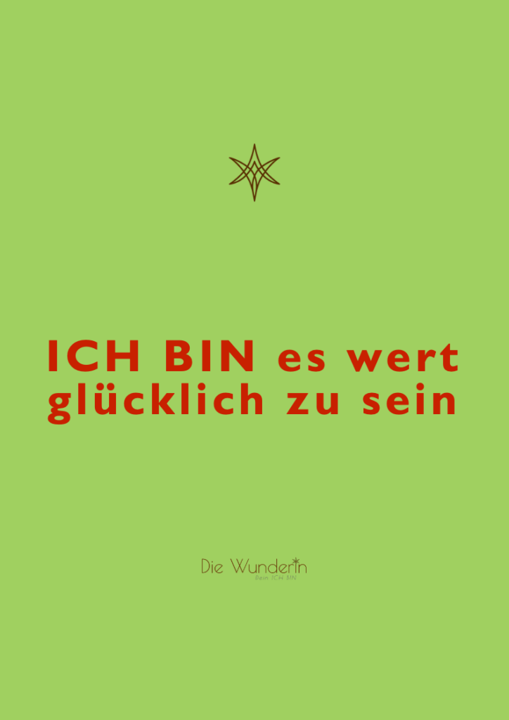 Audio Affirmation - Ich bin es wert glücklich zu sein