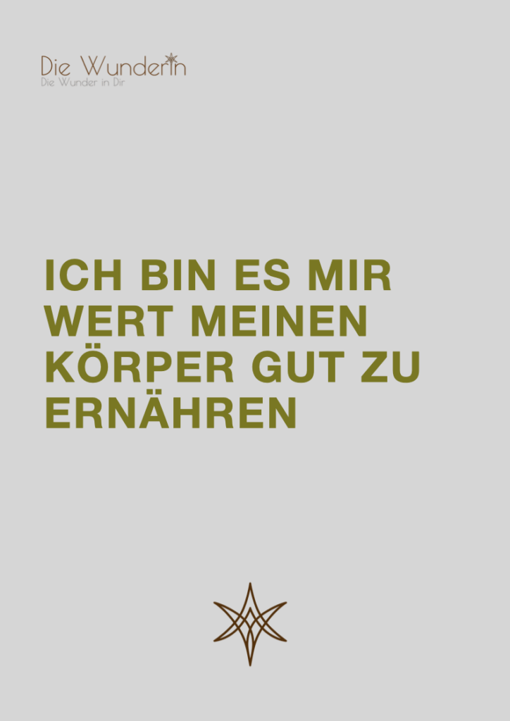 ‎#35 Ich bin es mir wert meinen Körper gut zu ernähren