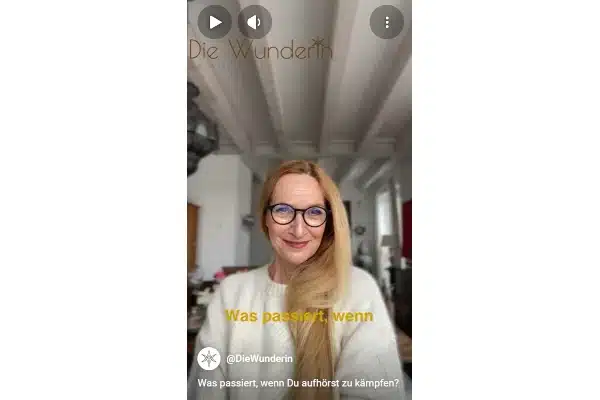 Was passiert, wenn Du aufhörst zu kämpfen?